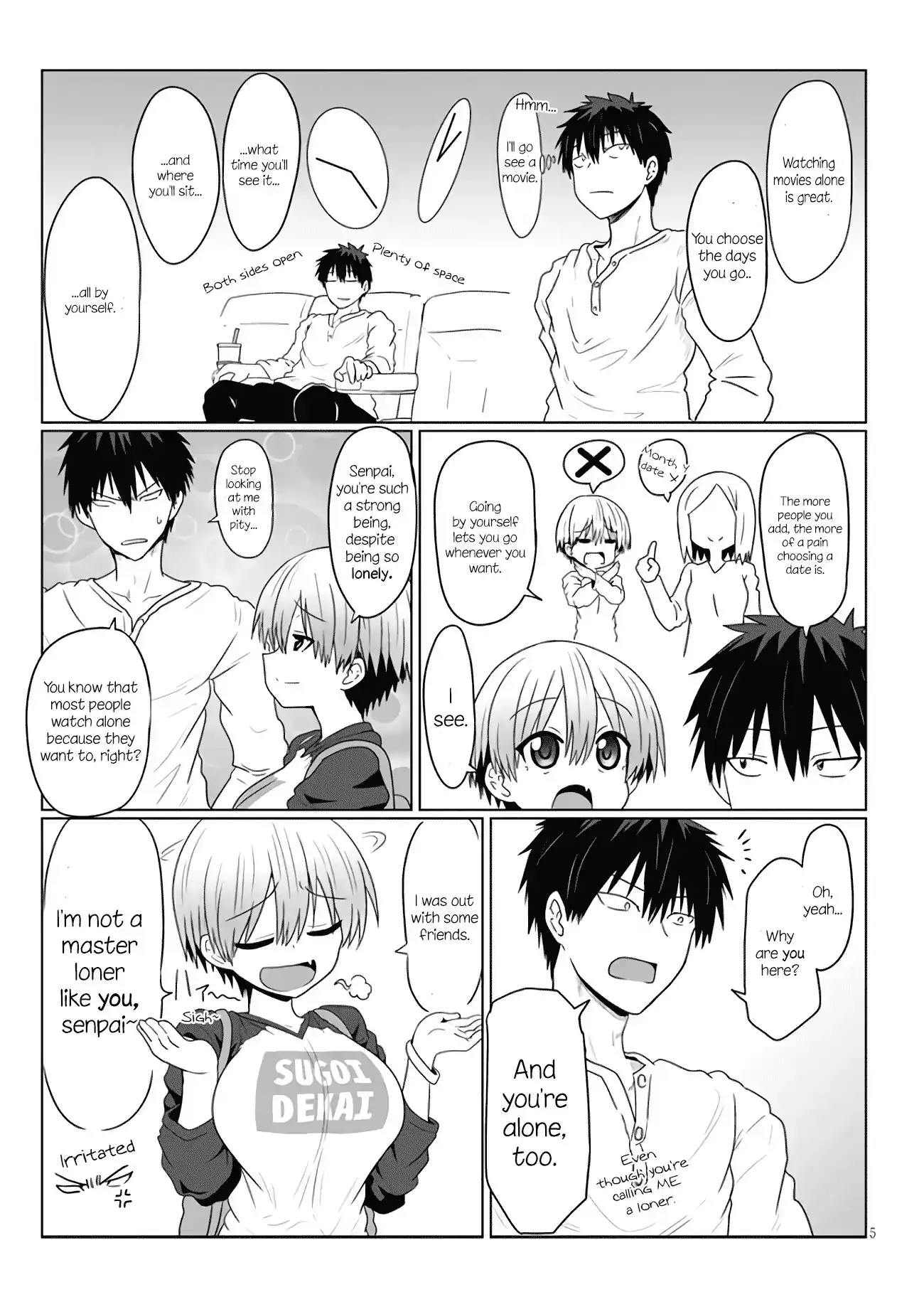 Uzaki-chan wa Asobitai! Chapter 2 5